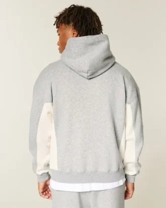 Sudadera con capucha y logo cuadrado Sudadera con capucha y logo cuadrado