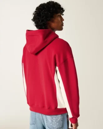 Sudadera con capucha y logo cuadrado