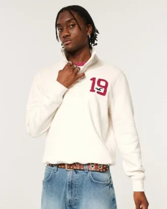 Sudadera con capucha y logo Henley Sudadera con capucha y logo Henley