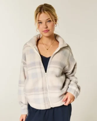 Sudadera con cremallera Sherpa de Gilly Hicks