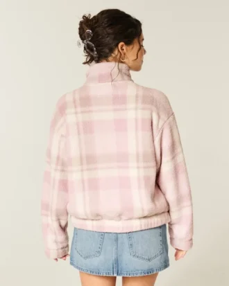 Sudadera con cremallera Sherpa de Gilly Hicks