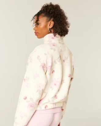 Sudadera con cremallera Sherpa de Gilly Hicks