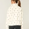 Sudadera con cremallera y bordado Sherpa de Gilly Hicks