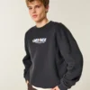 Sudadera con cuello redondo y estampado Boxy Ice Age Sudadera con cuello redondo y estampado Boxy Ice Age