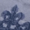 Sudadera con cuello redondo y estampado cuadrado Sudadera con cuello redondo y estampado cuadrado
