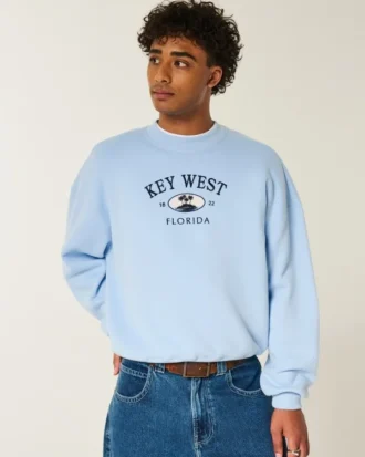 Sudadera holgada con estampado Cinch Key West Sudadera holgada con estampado Cinch Key West
