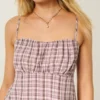 Top babydoll sin tirantes fácil de llevar Top babydoll sin tirantes fácil de llevar