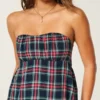Top babydoll sin tirantes fácil de llevar Top babydoll sin tirantes fácil de llevar