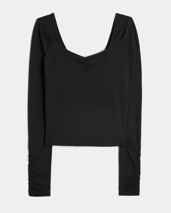 Top con escote corazón Active Recharge Cinch de Gilly Hicks Top con escote corazón Active Recharge Cinch de Gilly Hicks