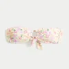 Top de bikini bandeau con anilla Top de bikini bandeau con anilla
