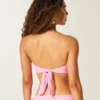 Top de bikini bandeau con anilla Top de bikini bandeau con anilla