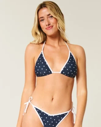 Top de bikini triangular