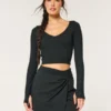 Top de manga larga con escote pronunciado Active Recharge de Gilly Hicks Top de manga larga con escote pronunciado Active Recharge de Gilly Hicks