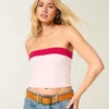 Top tubular reversible de tejido sin costuras Taylor