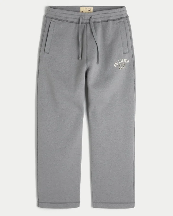 Vaqueros holgados con logotipo estampado Vaqueros holgados con logotipo estampado