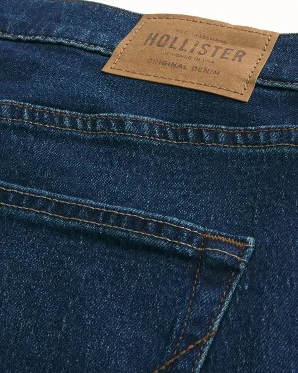 Vaqueros holgados de lavado oscuro Vaqueros holgados de lavado oscuro