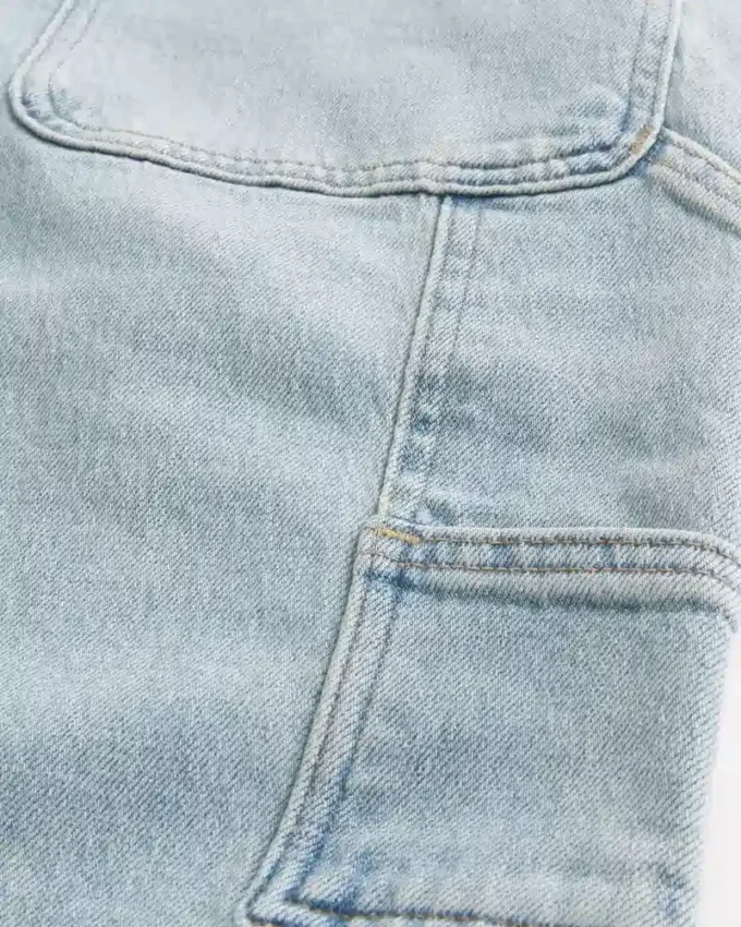 Vaqueros holgados lavados claros