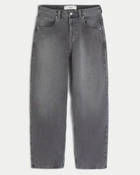 Vaqueros holgados skater con tachuelas bordadas en gris