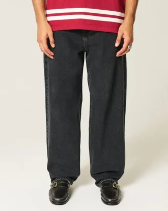 Vaqueros holgados skater lavados en negro Vaqueros holgados skater lavados en negro