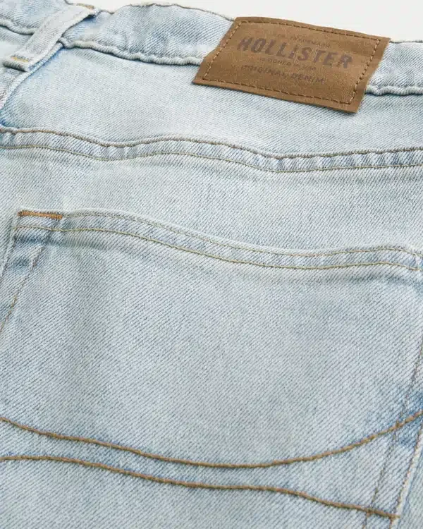 Vaqueros pitillo deportivos de lavado claro Vaqueros pitillo deportivos de lavado claro