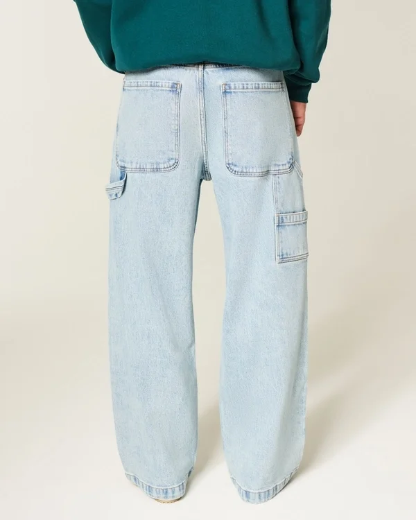 Vaqueros superbaggy de lavado claro Vaqueros superbaggy de lavado claro