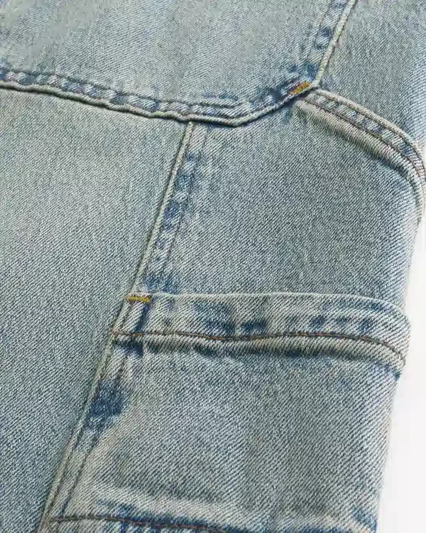 Vaqueros superbaggy de lavado medio Vaqueros superbaggy de lavado medio