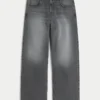 Vaqueros superbaggy lavados en gris Vaqueros superbaggy lavados en gris