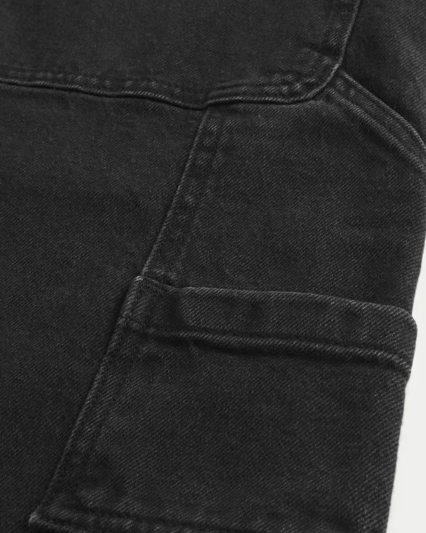 Vaqueros superbaggy lavados en negro Vaqueros superbaggy lavados en negro