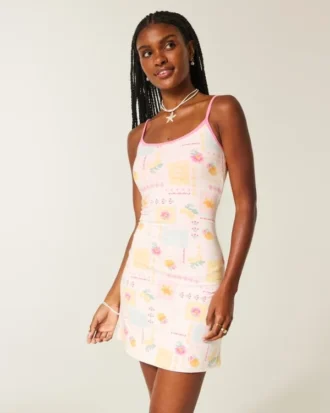 Vestido camisola reversible