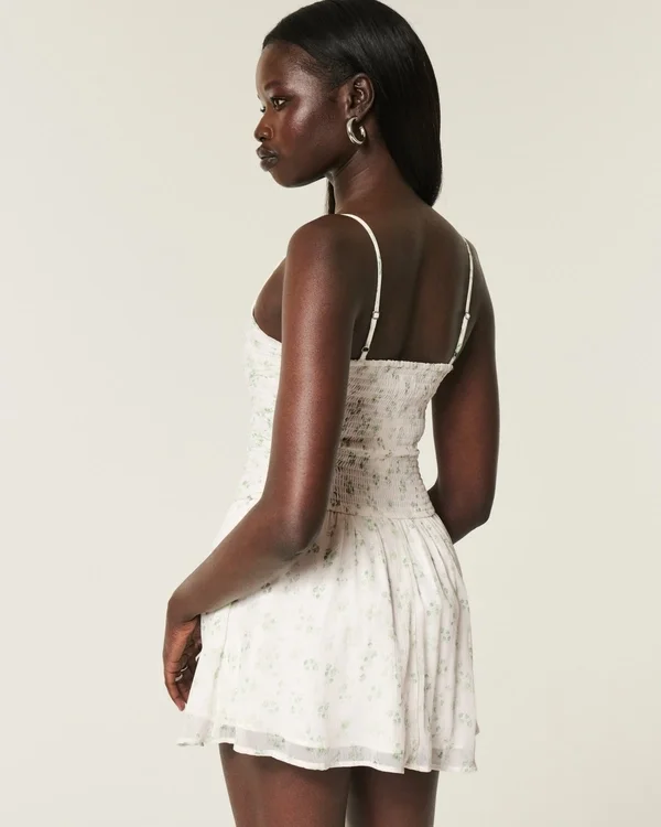 Vestido falda pantalón de gasa Vestido falda pantalón de gasa