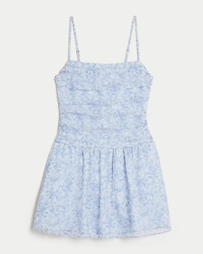 Vestido falda pantalón de gasa Vestido falda pantalón de gasa