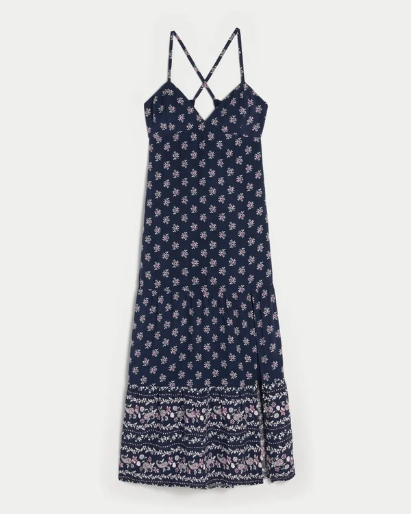 Vestido largo con espalda abierta Vestido largo con espalda abierta