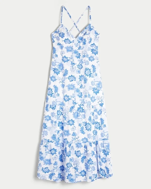 Vestido largo con espalda abierta Vestido largo con espalda abierta